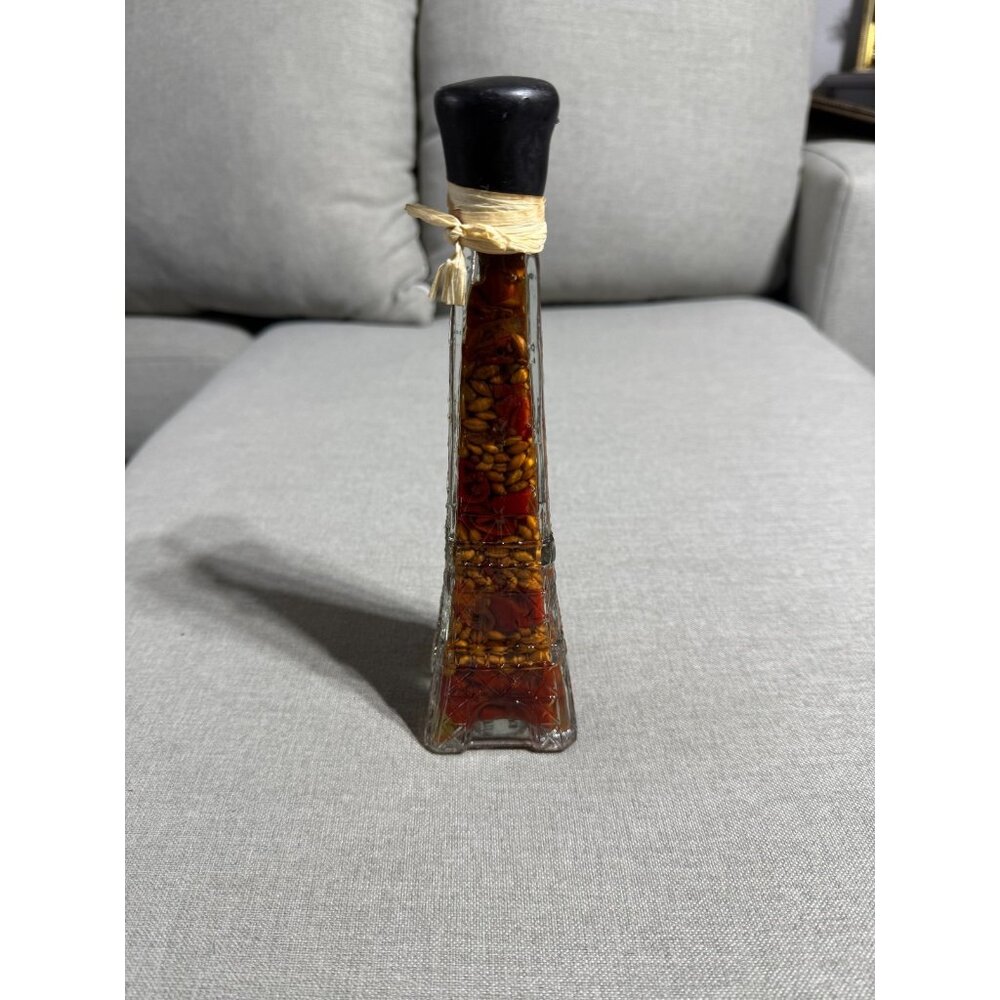 Eiffel Tower Infused Vinegar/Oil Sculpture Colorful Home Kitchen Decor